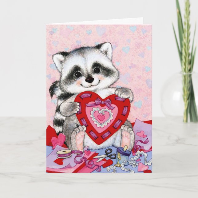 Tarjeta de personalizable Día de San Valentín de r (Anverso)