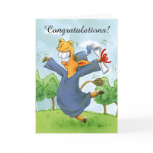 Tarjeta de personalizable feliz de la graduación d