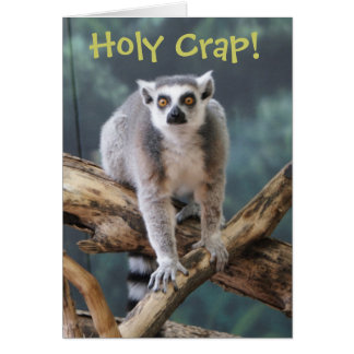 Tarjeta de Personalizable "Holy Crap" para cualqui