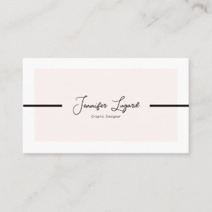 Tarjeta de Personalizable minimalista moderna