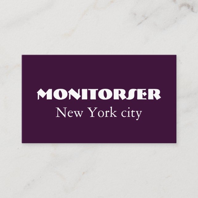 Tarjeta de Personalizable moderna (Anverso)