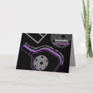 Tarjeta de Personalizable negro feliz cumpleaños d