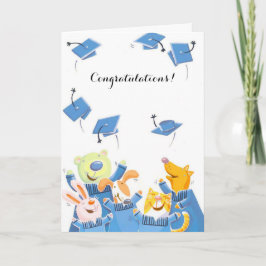 Tarjeta de personalizable para la graduación de lo