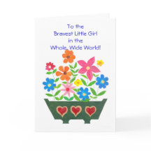 Tarjeta de personalizable para un niño con cáncer