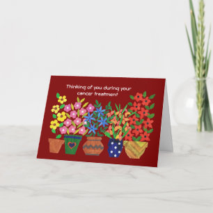 Tarjeta de personalizable para un paciente con cán