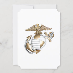 Tarjeta de Personalizable USMC EGA para cualquier 