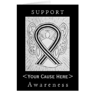 Tarjeta de Personalizado Angel de la cinta de sens