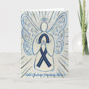 Tarjeta de Personalizado Angel de la cinta de sens