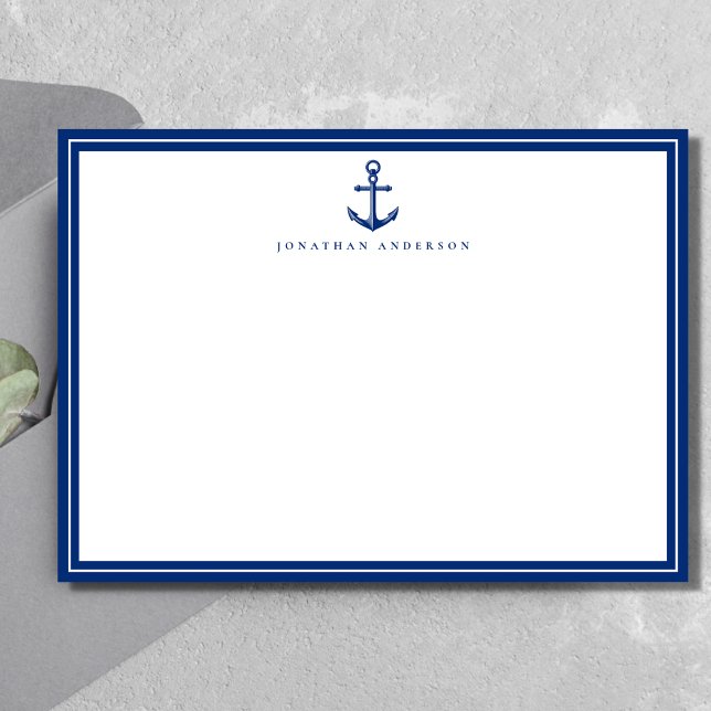 Tarjeta de Personalizado de Ancla de la Marina Náu (Subido por el creador)