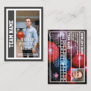 Tarjeta de personalizado de Boleo (gris oscuro)