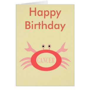 Tarjeta de Personalizado de cangrejo con estrella