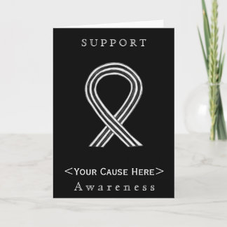 Tarjeta de Personalizado de cinta de conciencia bl