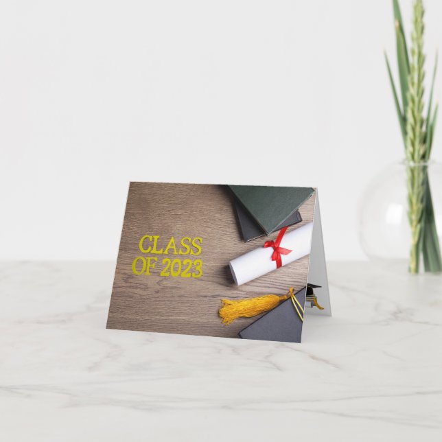 Tarjeta de Personalizado de graduación (Anverso)