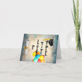 Tarjeta de personalizado de graduación