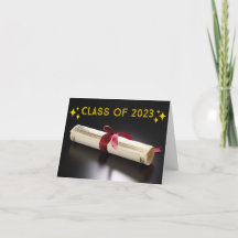 Tarjeta de Personalizado de graduación