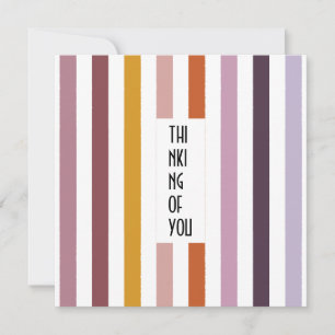 Tarjeta de Personalizado de senderos Echo - Rayas 