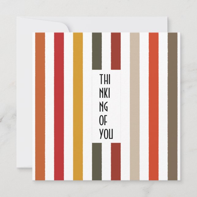 Tarjeta de Personalizado Echo Trails - Earthy Hues (Anverso)