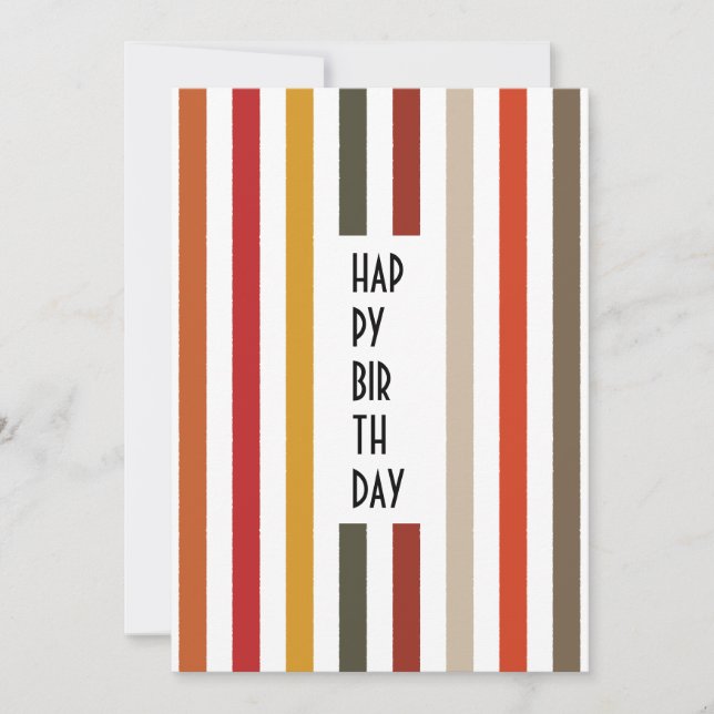 Tarjeta de Personalizado Echo Trails - Earthy Hues (Anverso)