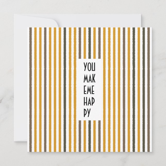 Tarjeta de Personalizado Echo Trails - Rayas Amari (Anverso)