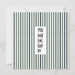 Tarjeta de Personalizado Echo Trails - Rayas Match