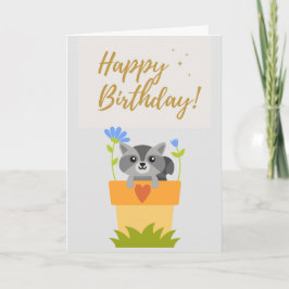 Tarjeta de Personalizado Feliz Cumpleaños Para Niñ