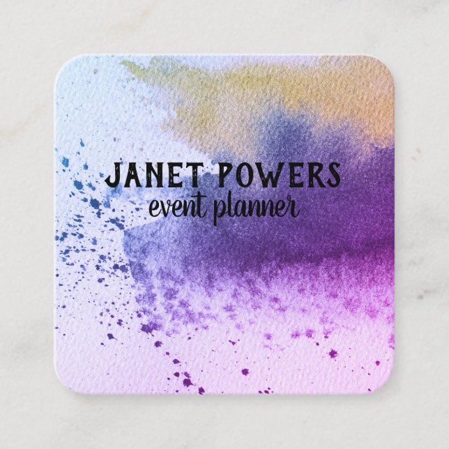 tarjeta de personalizado moderna para personalizar (Anverso)