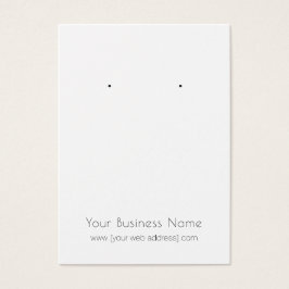 Tarjeta de Personalizado simple moderna