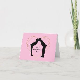 Tarjeta de Personalizar del día de aprecio de la e