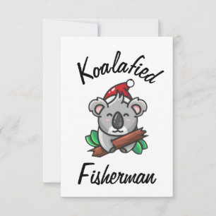 Tarjeta de pescador Koalafied