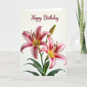 Tarjeta de Pétalo de Fucsia Dulce