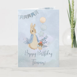 Tarjeta de Peter Rabbit