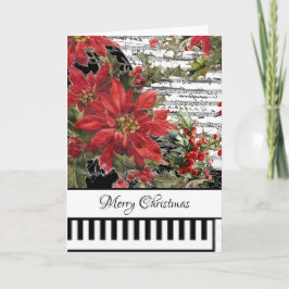 Tarjeta de piano personalizable