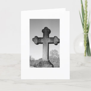 Tarjeta de piedra cruzada