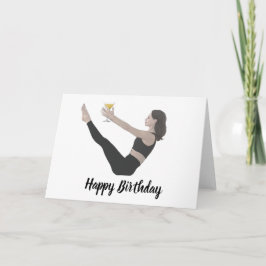 Tarjeta de Pilates Feliz Cumpleaños Teaser