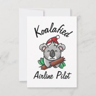 Tarjeta de piloto de aerolínea Koalafied