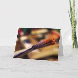 Tarjeta de pincel
