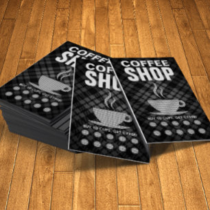 tarjeta de pinchazo para café