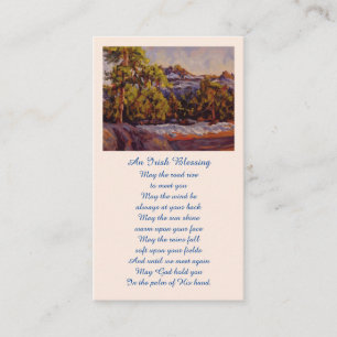 Tarjeta de pintura de aceite de recuerdo de imágen