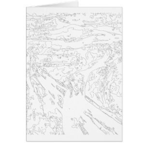 Tarjeta de pintura por números: La crema