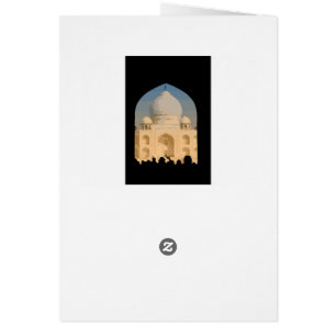 Tarjeta de pintura por números: Taj Mahal