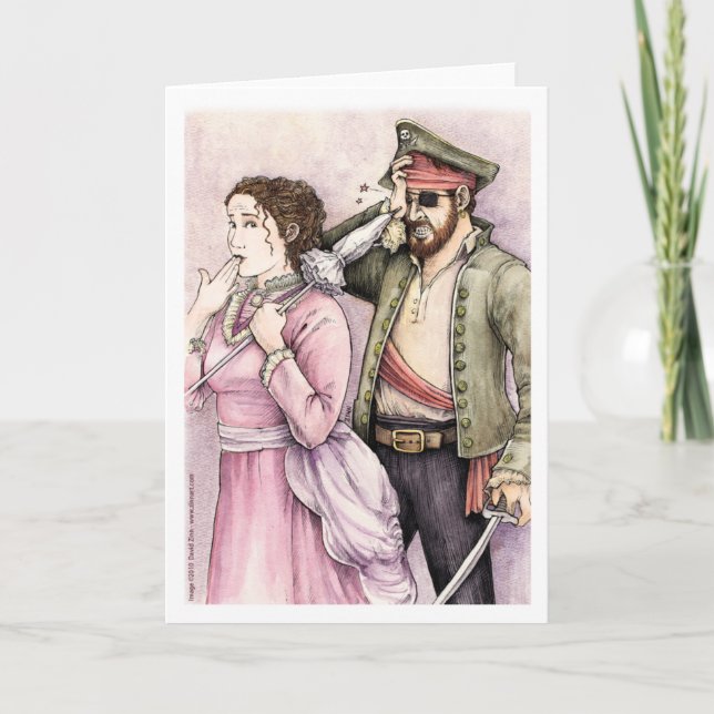 Tarjeta de piratas de Penzance (Anverso)