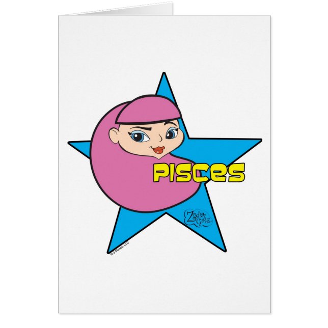 Tarjeta de Piscis (Frente)