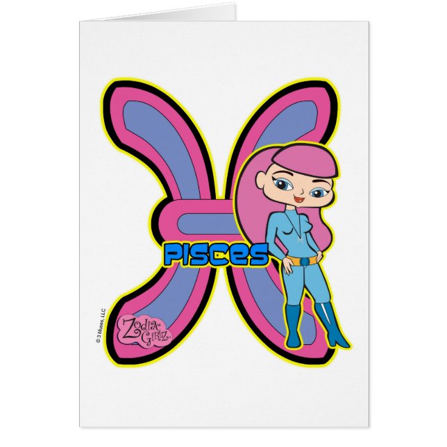 Tarjeta de Piscis (Frente)