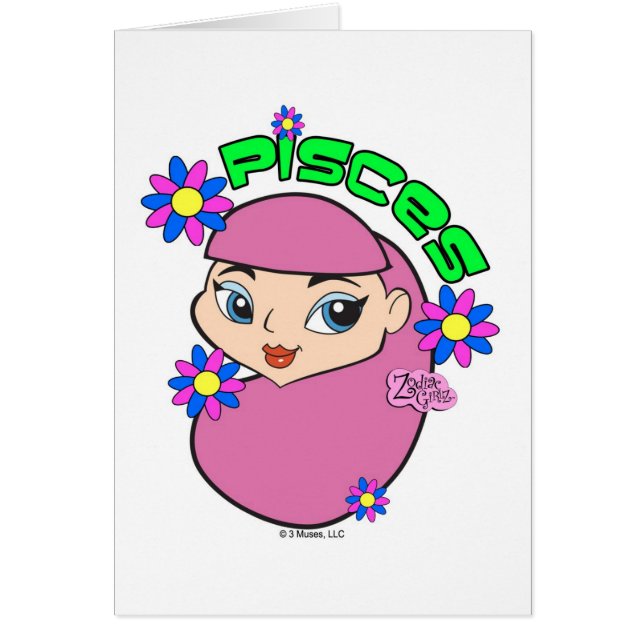 Tarjeta de Piscis (Frente)