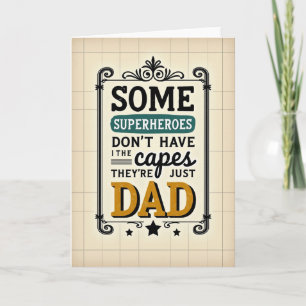 Tarjeta de Placa Antigua Mostaza Papá