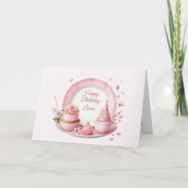 Tarjeta de plancha de cumpleaños feliz personaliza