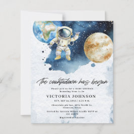 Tarjeta de Planetas de Galaxia de Presupuesto para