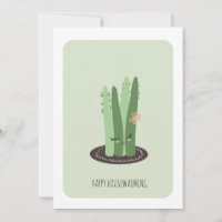 Tarjeta de planta de casa verde para estrenar hoga