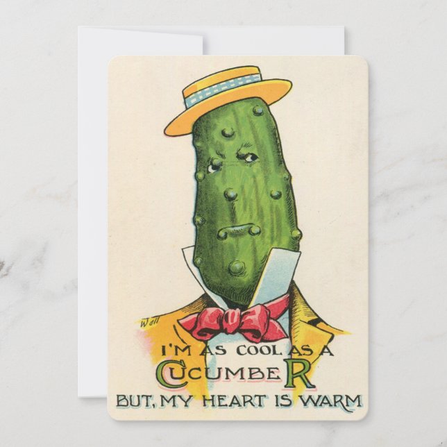 Tarjeta de planta de vintage (Anverso)