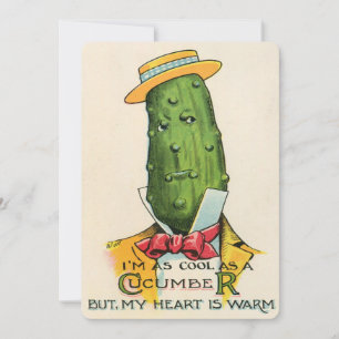Tarjeta de planta de vintage
